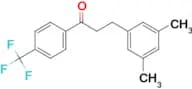 3-(3,5-dimethylphenyl)-4′-trifluoromethylpropiophenone