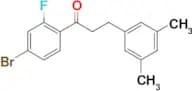 4′-bromo-3-(3,5-dimethylphenyl)-2′-fluoropropiophenone