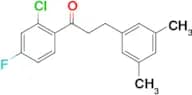 2′-chloro-3-(3,5-dimethylphenyl)-4′-fluoropropiophenone