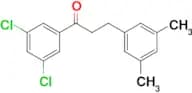 3′,5′-dichloro-3-(3,5-dimethylphenyl)propiophenone