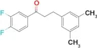 3′,4′-difluoro-3-(3,5-dimethylphenyl)propiophenone
