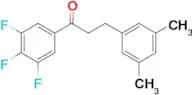 3-(3,5-dimethylphenyl)-3′,4′,5′-trifluoropropiophenone