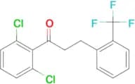2′,6′-dichloro-3-(2-trifluoromethylphenyl)propiophenone