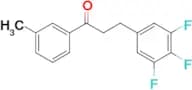 3′-methyl-3-(3,4,5-trifluorophenyl)propiophenone