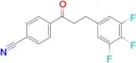 4′-cyano-3-(3,4,5-trifluorophenyl)propiophenone