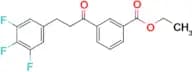 3′-carboethoxy-3-(3,4,5-trifluorophenyl)propiophenone