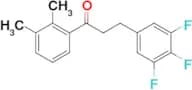 2′,3′-dimethyl-3-(3,4,5-trifluorophenyl)propiophenone