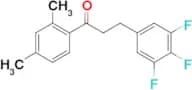 2′,4′-dimethyl-3-(3,4,5-trifluorophenyl)propiophenone