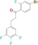 4′-bromo-2′-fluoro-3-(3,4,5-trifluorophenyl)propiophenone