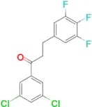 3′,5′-dichloro-3-(3,4,5-trifluorophenyl)propiophenone