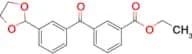 3-carboethoxy-3'-(1,3-dioxolan-2-yl)benzophenone