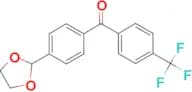 4-(1,3-dioxolan-2-yl)-4′-trifluoromethylbenzophenone