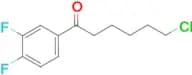 6-chloro-1-(3,4-difluorophenyl)-1-oxohexane
