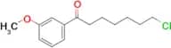 7-chloro-1-(3-methoxyphenyl)-1-oxoheptane