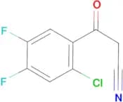 2-Chloro-4,5-difluorobenzoylacetonitrile