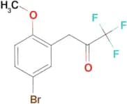 3-(5-Bromo-2-methoxyphenyl)-1,1,1-trifluoro-2-propanone