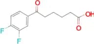 6-(3,4-difluorophenyl)-6-oxohexanoic acid