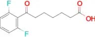 7-(2,6-difluorophenyl)-7-oxoheptanoic acid