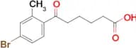 6-(4-bromo-2-methylphenyl)-6-oxohexanoic acid