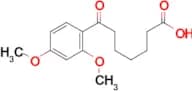 7-(2,4-Dimethoxyphenyl)-7-oxoheptanoic acid