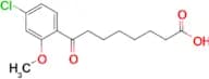 8-(4-Chloro-2-methoxyphenyl)-8-oxooctanoic acid