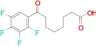 8-(2,3,4,5-tetrafluorophenyl)-8-oxooctanoic acid
