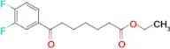 ethyl 7-(3,4-difluorophenyl)-7-oxoheptanoate