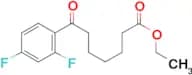 ethyl 7-(2,4-difluorophenyl)-7-oxoheptanoate