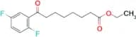 ethyl 8-(2,5-difluorophenyl)-8-oxooctanoate