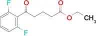 ethyl 5-(2,6-difluorophenyl)-5-oxovalerate