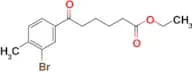 ethyl 6-(3-bromo-4-methylphenyl)-6-oxohexanoate