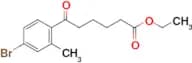 ethyl 6-(4-bromo-2-methylphenyl)-6-oxohexanoate