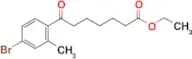 ethyl 7-(4-bromo-2-methylphenyl)-7-oxoheptanoate