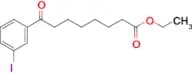 Ethyl 8-(3-iodophenyl)-8-oxooctanoate