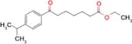 Ethyl 7-(4-isopropylphenyl)-7-oxoheptanoate