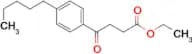 Ethyl 4-oxo-4-(4-n-pentylphenyl)butyrate