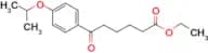 Ethyl 6-oxo-6-(4-isopropoxyphenyl)hexanoate