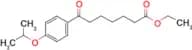 Ethyl 7-oxo-7-(4-isopropoxyphenyl)heptanoate