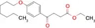 Ethyl 4-(4-heptyloxyphenyl)-4-oxobutyrate