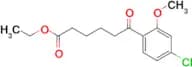 Ethyl 6-(4-Chloro-2-methoxyphenyl)-6-oxohexanoate