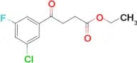 Ethyl 4-(3-Chloro-5-fluorophenyl)-4-oxobutanoate