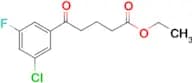 Ethyl 5-(3-Chloro-5-fluorophenyl)-5-oxovalerate