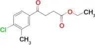 Ethyl 4-(4-Chloro-3-methylphenyl)-4-oxobutanoate