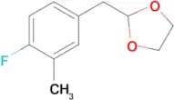 4-Fluoro-3-methyl (1,3-dioxolan-2-ylmethyl)benzene