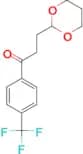 3-(1,3-Dioxan-2-yl)-4′-trifluoromethylpropiophenone