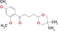 2′,4′-Dimethoxy-4-(5,5-dimethyl-1,3-dioxan-2-yl)butyrophenone