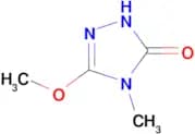 3-Methoxy-4-methyl-1H-1,2,4-triazol-5(4H)-one