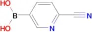 (6-Cyanopyridin-3-yl)boronic acid