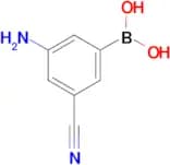 (3-Amino-5-cyanophenyl)boronic acid