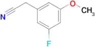 2-(3-Fluoro-5-methoxyphenyl)acetonitrile